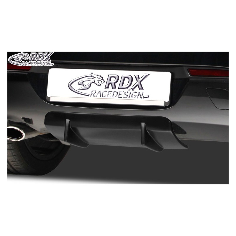 Rear bumper skirt 'Diffusor U-Diff'  Opel Astra J GTC 2009-2015 incl. OPC-Line (PU)