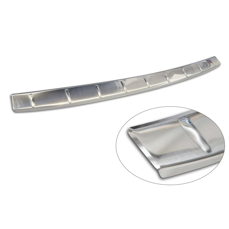 Stainless Steel Rear bumper protector  Skoda Kamiq Facelift 2024- 'Ribs'