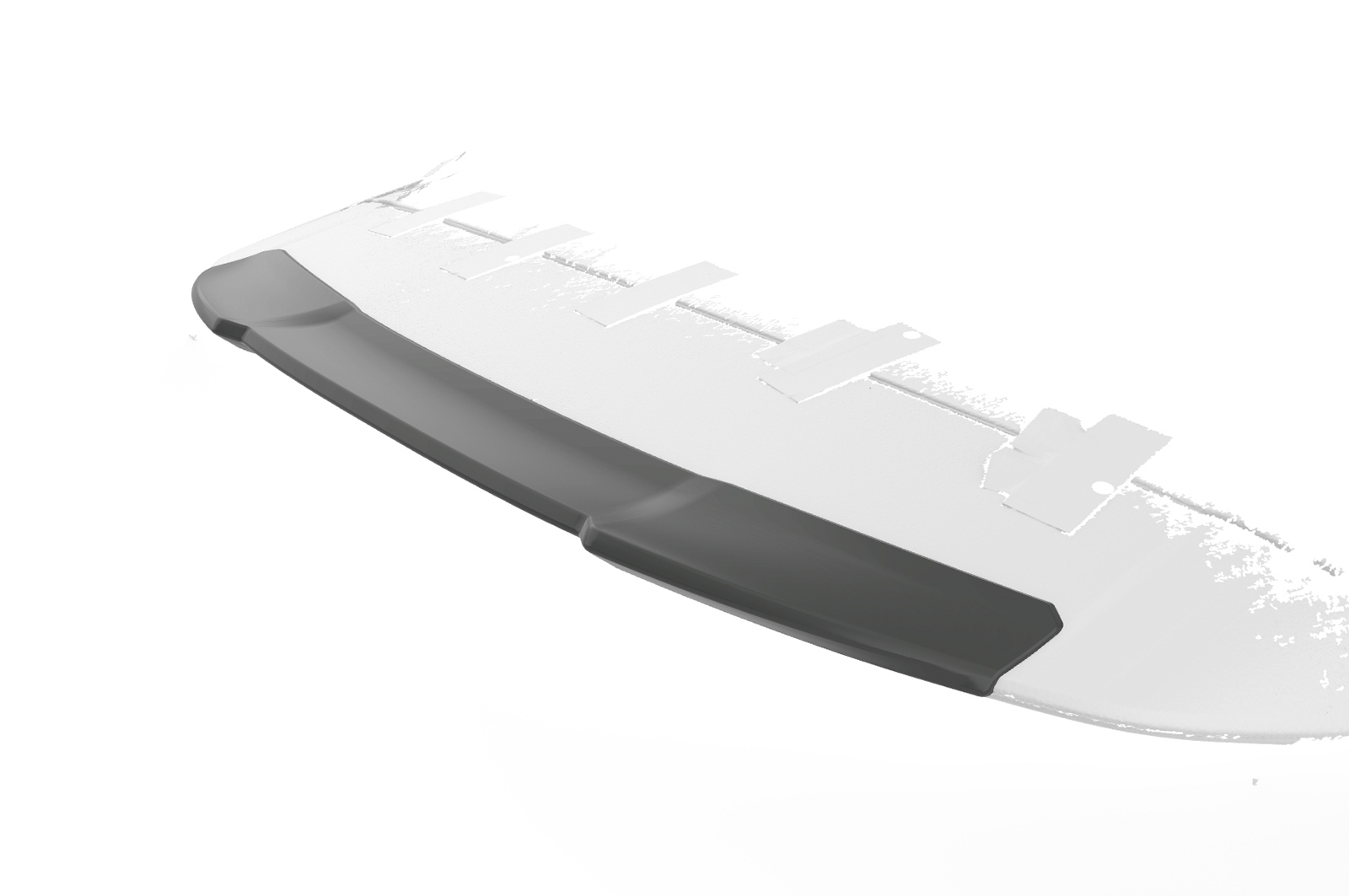 Spoiler Audi Q7 S-Line SQ7 CSR Glans Zwart