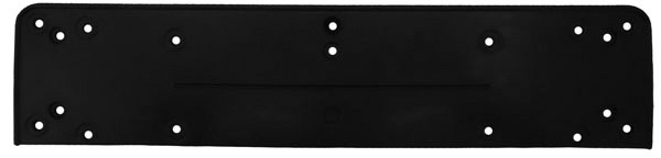 Kentekenplaat houder BMW E60 03-07 ZWART