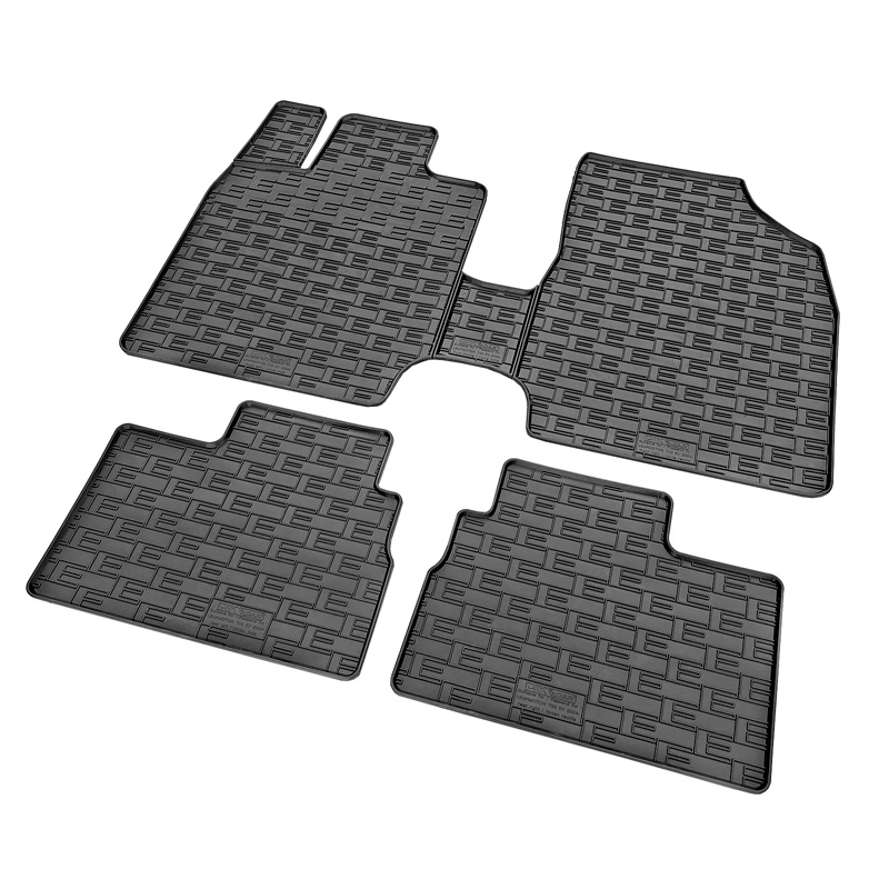 Rubber car mats set  Leapmotor T03 2024- (3-pieces)
