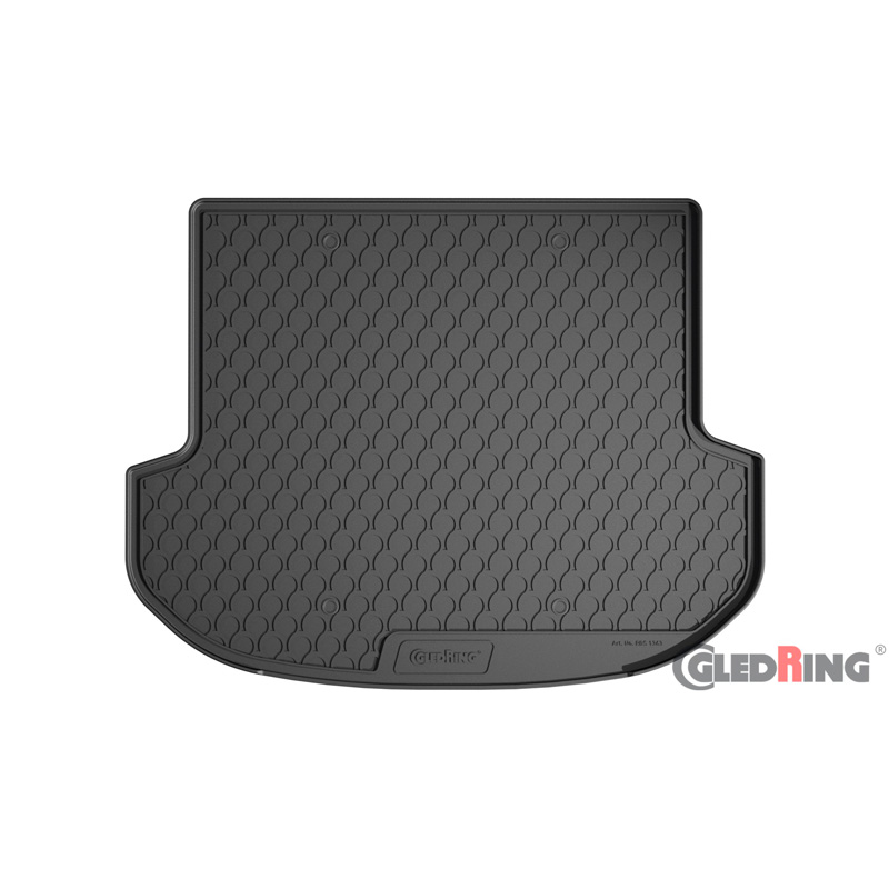 Rubbasol (Rubber) Trunk mat  Hyundai Santa Fé IV (TM) Hybrid & PHEV 2018-