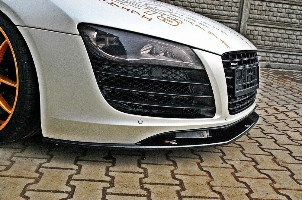 Voorspoiler Audi R8 06-15 Gloss Black