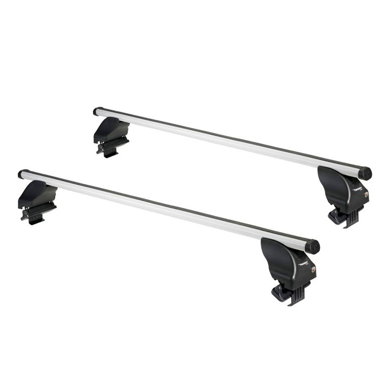 Roof bar set Twinny Load Aluminum A06 semi-fit (for cars without roof rail)