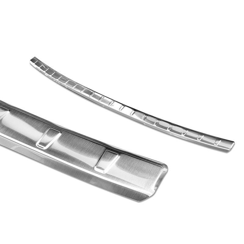 Stainless Steel Rear bumper protector  Audi A1 (GB) Sportback 2018- 'Ribs'