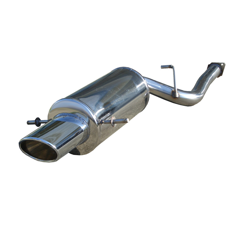 100% Inox Sport Exhaust  Subaru Impreza 4WD 2.5 STi (280HP) 2006- 150x105mm