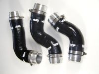 SILICONE BOOST HOSES FOR 140 Tdi (4) FLOUROLINED red