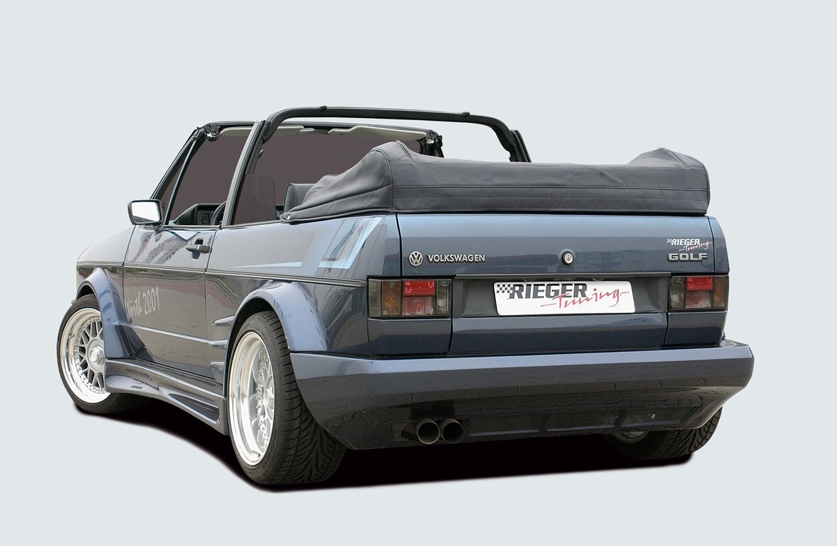 Rearvenders wideversion l VW Golf I Polyester Rieger
