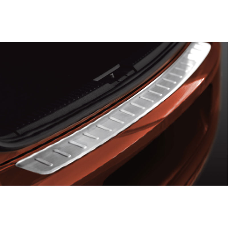 RVS Achterbumperprotector  Volkswagen Polo V 6R 2009- 'Ribs'
