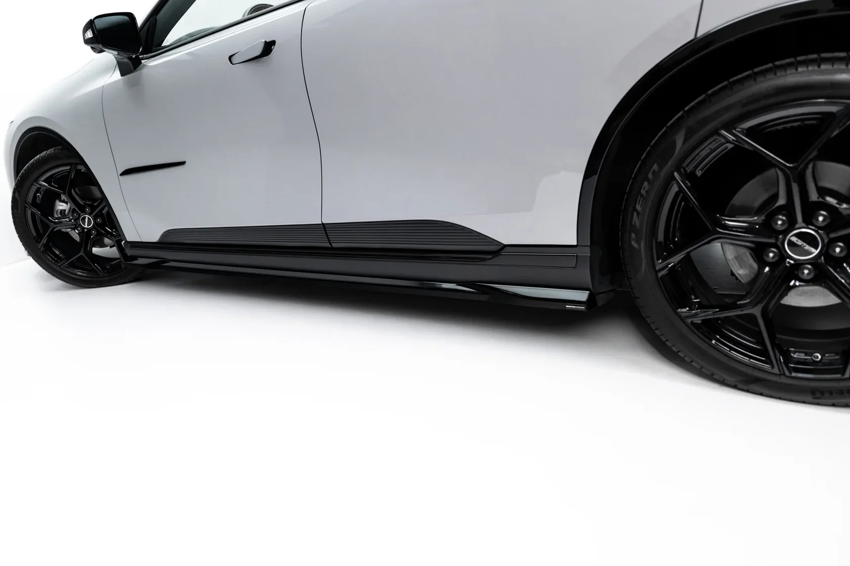 Zijskirts passend voor Mazda 6e Mk1 Glans Zwart – Maxton Design
