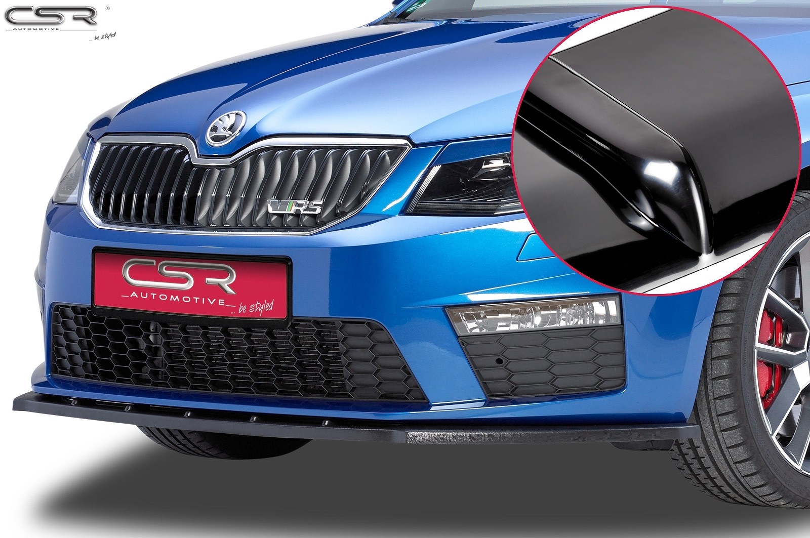 Voorspoiler Skoda Octavia 5E RS CSL097-G