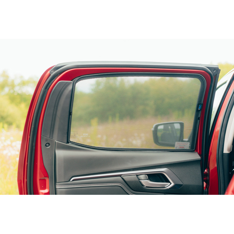Set Car Shades (rear side doors)  Isuzu D-Max 4 doors 2019- (2-pieces)