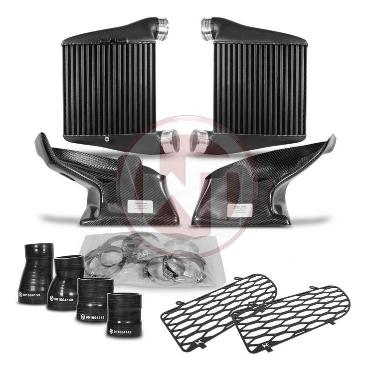 Intercooler Audi RS4 2.7 [B5] Wagner Competition kit Evo 2 Gen.2 met carbon luchtleiders