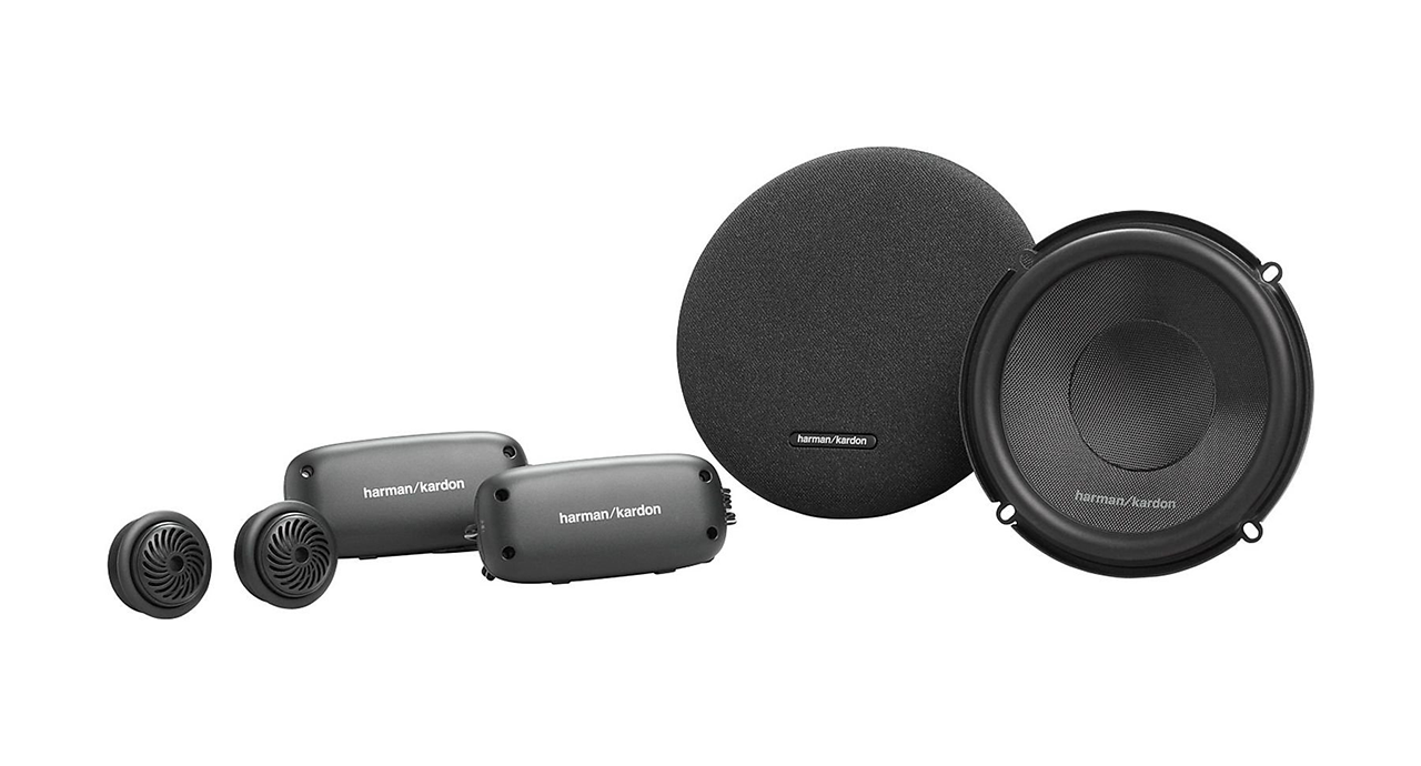 Harman Kardon HKF6 - Fit Series 2-Way 6.5 Inch Hi-Res Car Coaxial Speakers 360W