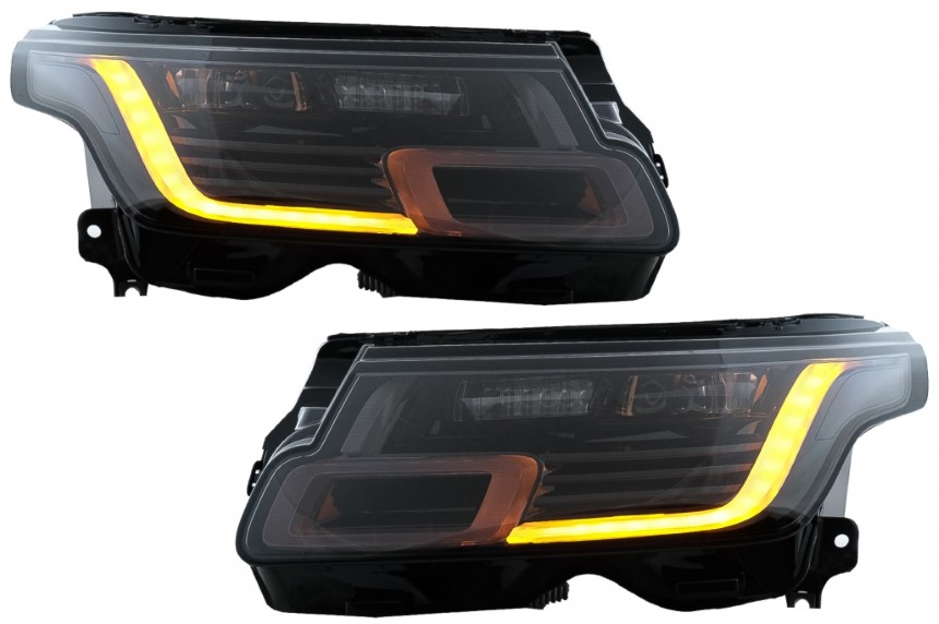 Headlights Land Rover Range Rover Vogue (2002-2012) 2012 Facelift