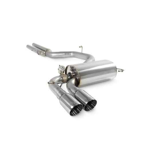 Audi RS3 8P Sportback 11 - 12 Non-resonated secondary cat-back system