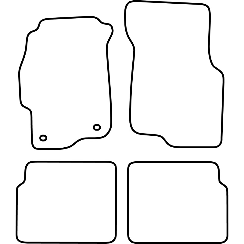 Automatten  Honda Civic 5 deurs 1995-1998