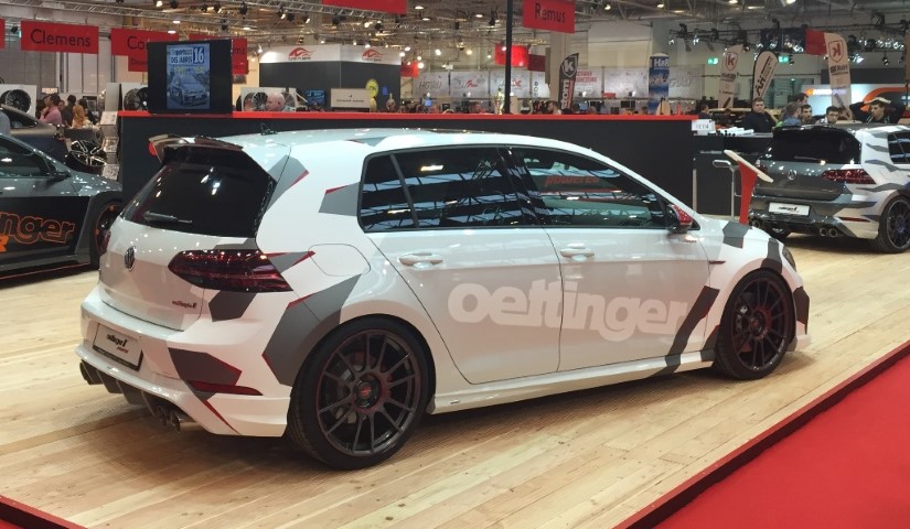 Achterbumper aanzet Oettinger VW Golf 7.5 GTI / GTD 17-..