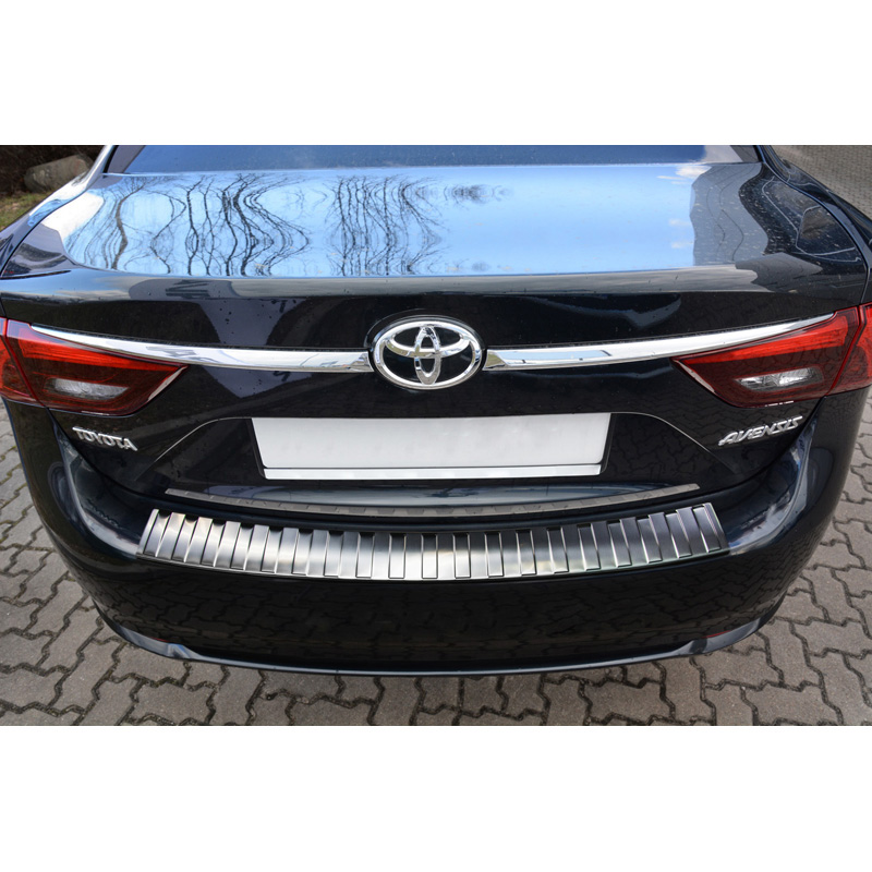 RVS Achterbumperprotector  Toyota Avensis III Sedan Facelift 2015- 'Ribs'