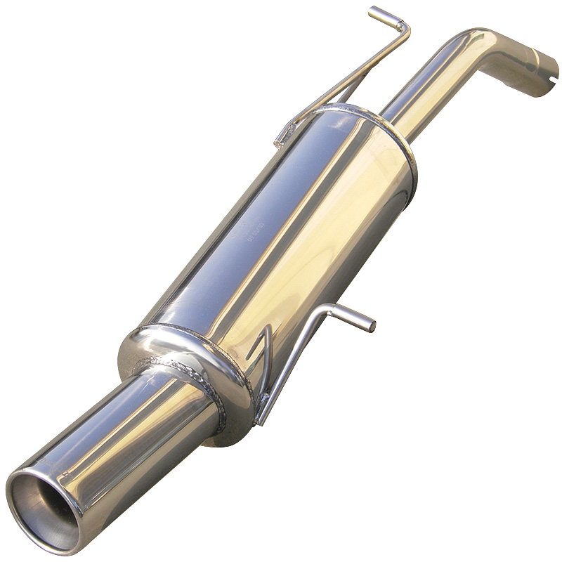 100% Inox Sport Exhaust  Peugeot 207 1.6 16v THP (150HP) 102mm (Ø50mm)