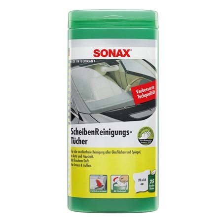 Sonax 412.000 Ruitenreinigingsdoekjes 25st