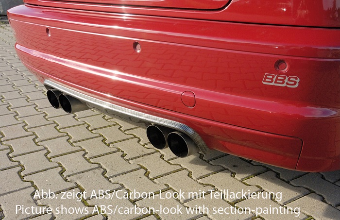 Achterinzet BMW E46 M3 Rieger