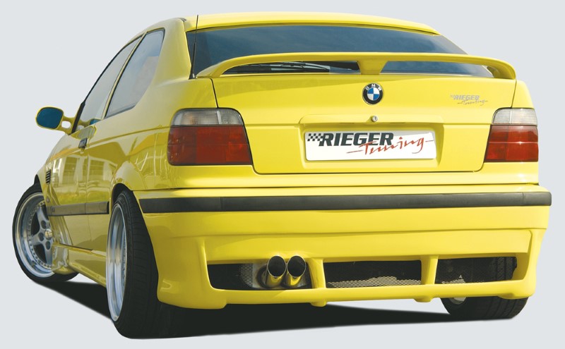 Achterbumper BMW E36 Compact zonder PDC Rieger