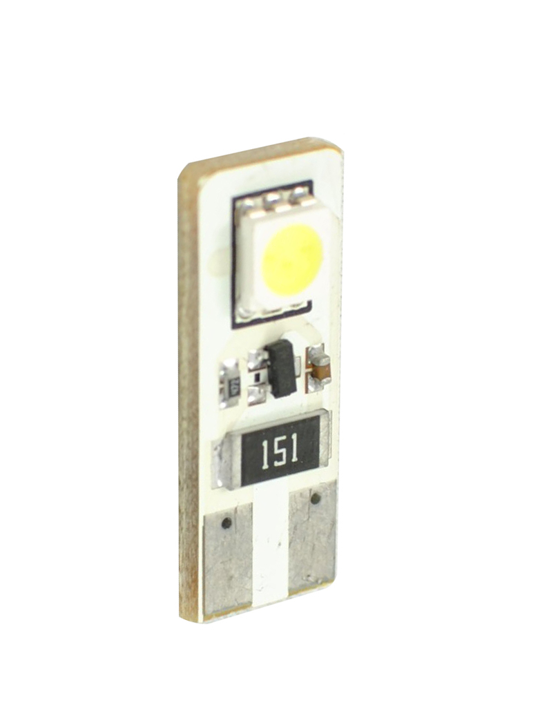 LED T10 W5W Canbus Lampjes 12v SMD5050 Wit