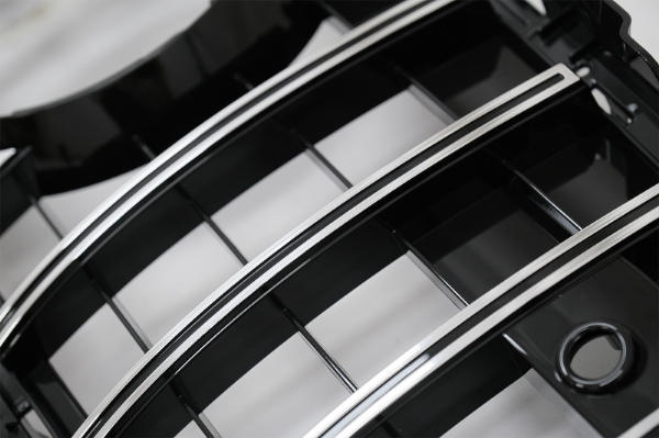 Grill Mercedes CLS C257 GTR Design Zwart/Chroom