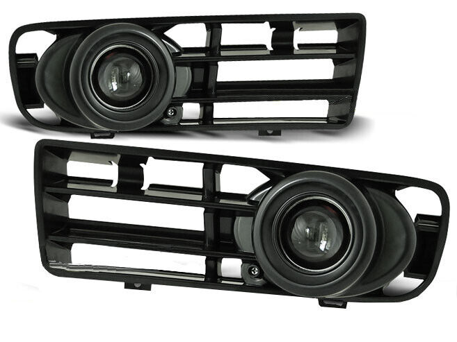 Fog lights with grille Golf 4 98-02 Black