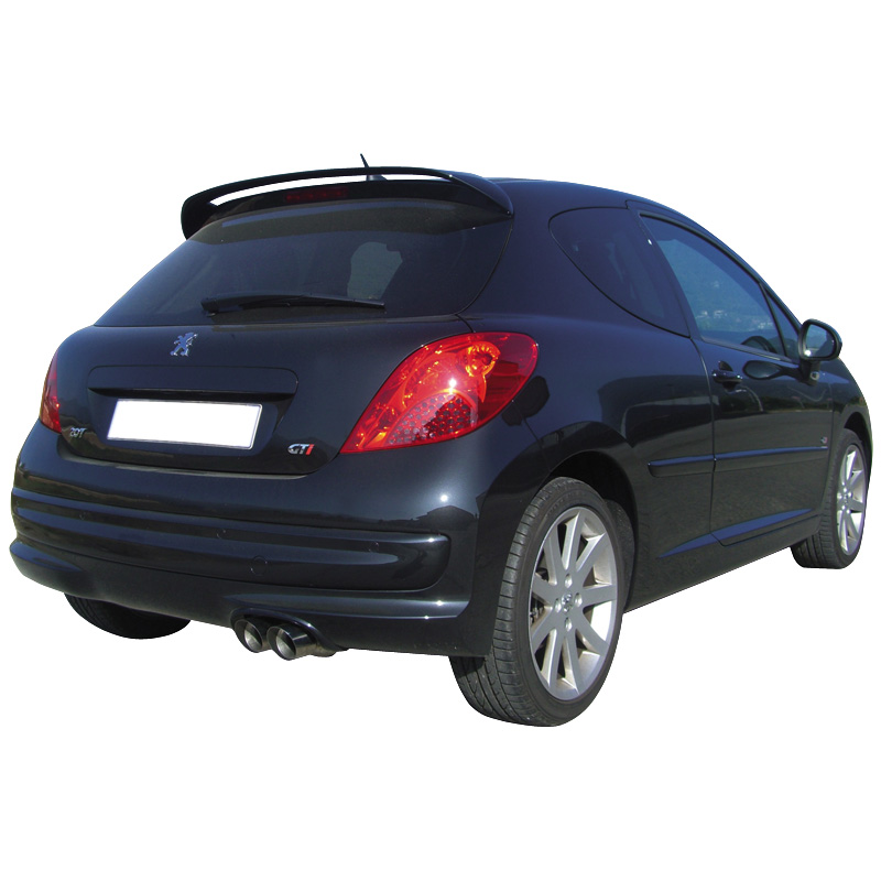 100% Inox Sport Exhaust  Peugeot 207 1.6 16v (175HP) 2007- 2x80mm Racing