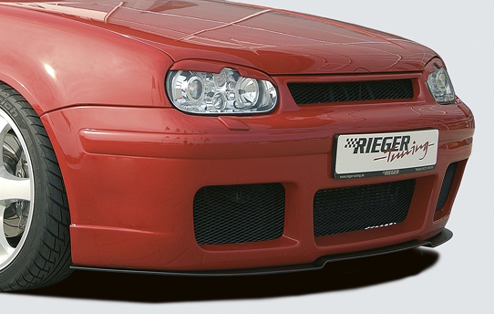 Frontbumper RS-4-Look met uitsparingen spi VW Golf IV Rieger
