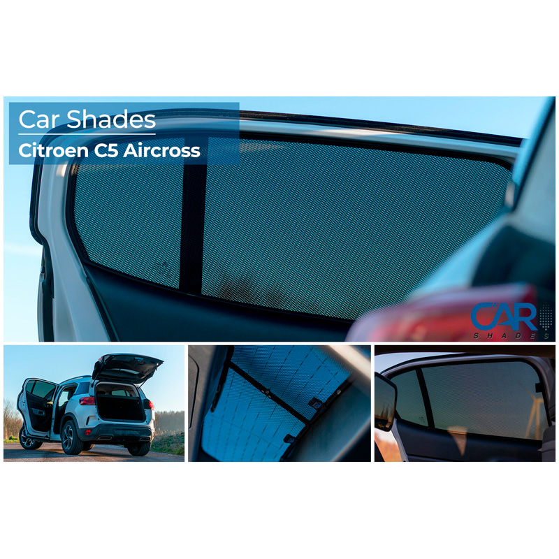 Set Car Shades  Citroën C5 Aircross 2019- (6-pieces)