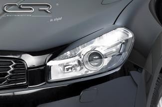 Koplampspoilers Nissan Qashqai SUV 2010- ABS