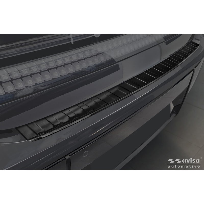 Avisa Stainless Steel Rear Bumper Protector  Hyundai Ioniq 6 2022- - Black