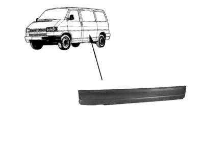 plaat zijkant, links VW T4, 1991-2003