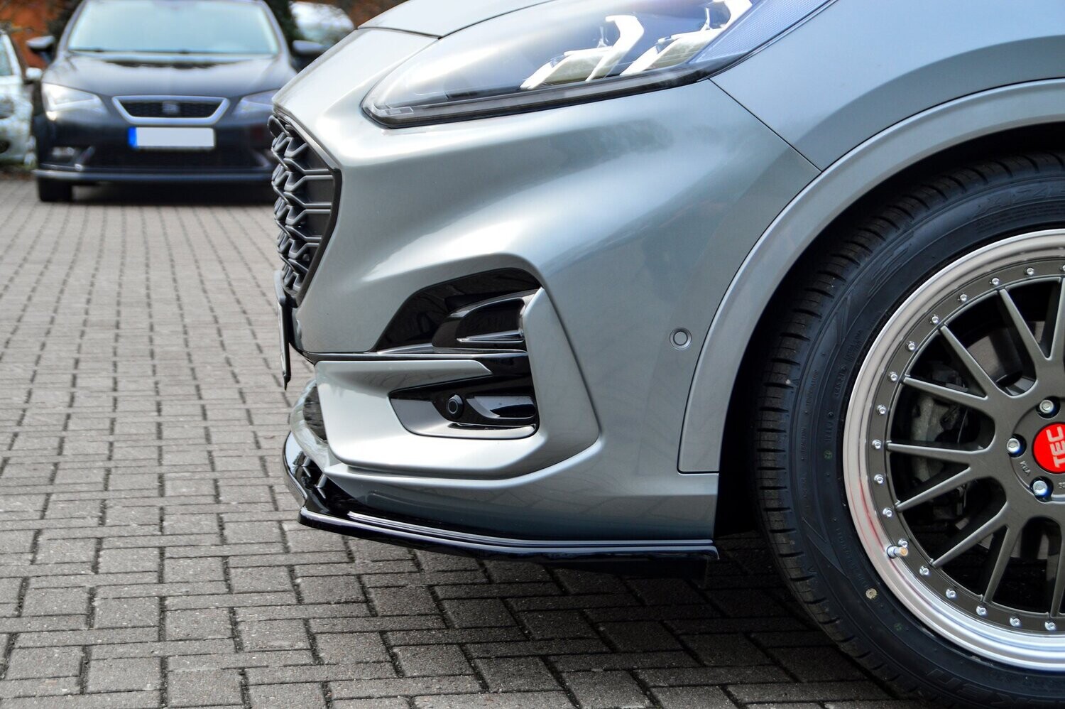 Voorspoilerlip Ford Kuga 3 DFK 2019- Glans Zwart