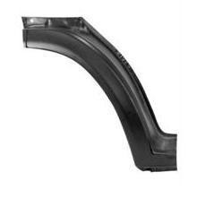 spatbord, achterste gedeelte, links, 09/1991-Ford Transit, 1986-