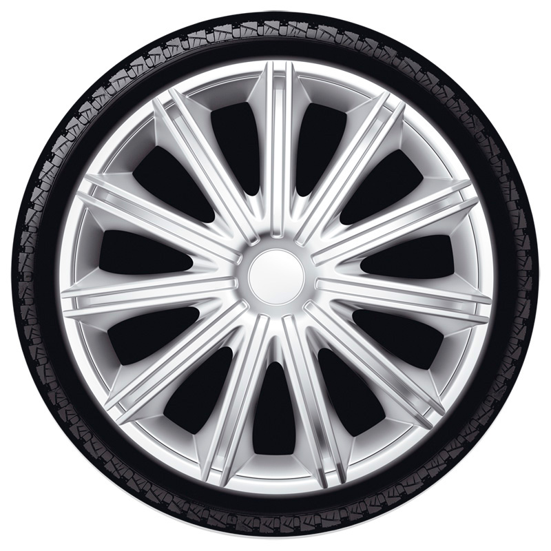 Set wheel covers Nero 17-inch silver