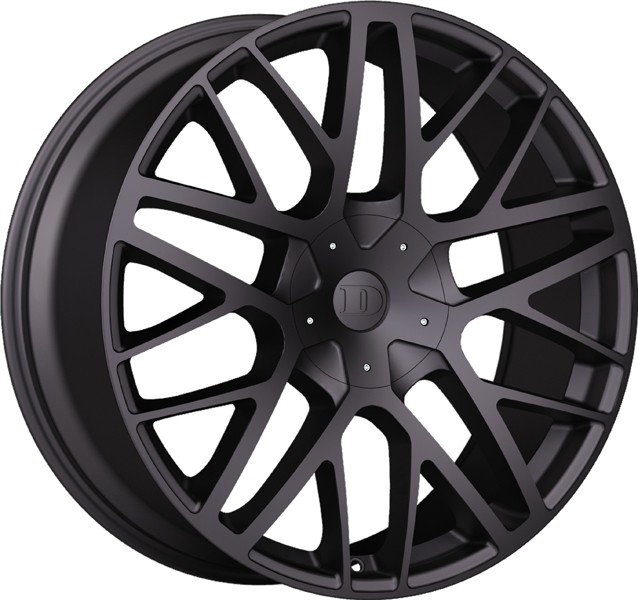 DeModa Concept Wheel 19X9.5 ET20 Vanquish Blank Black/Machined