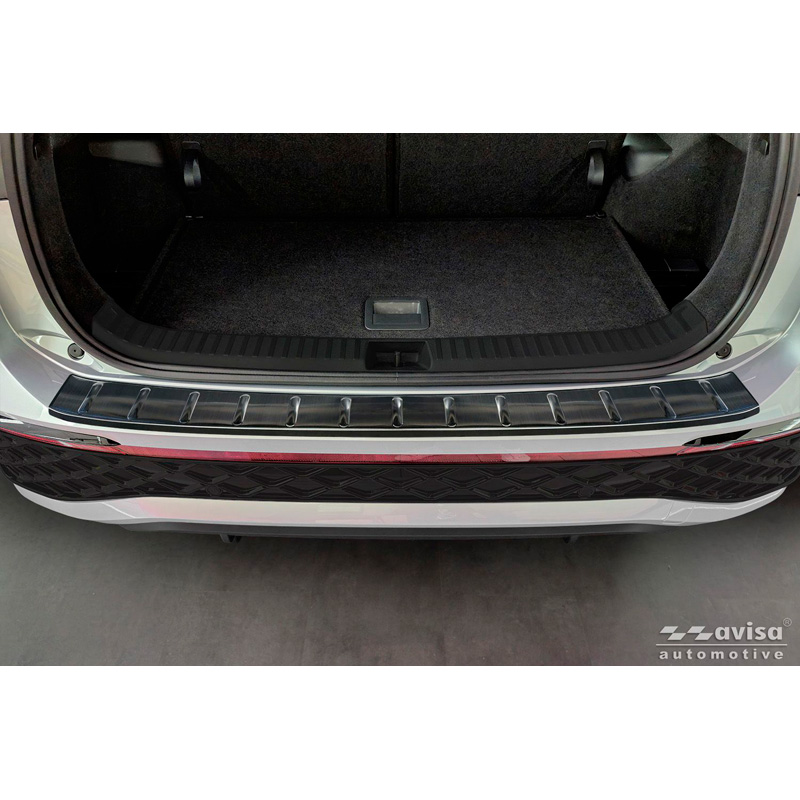Avisa Stainless Steel Rear Bumper Protector  Volkswagen Tayron 2024- - Black