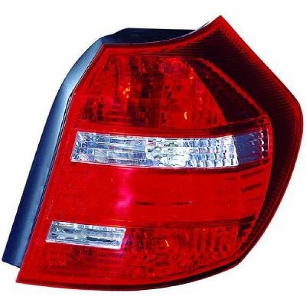 Achterlicht links BMW E87 07-11 ROOD/WIT