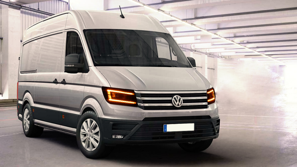 Headlights VW Crafter II 2017-... LED DRL Dynamic