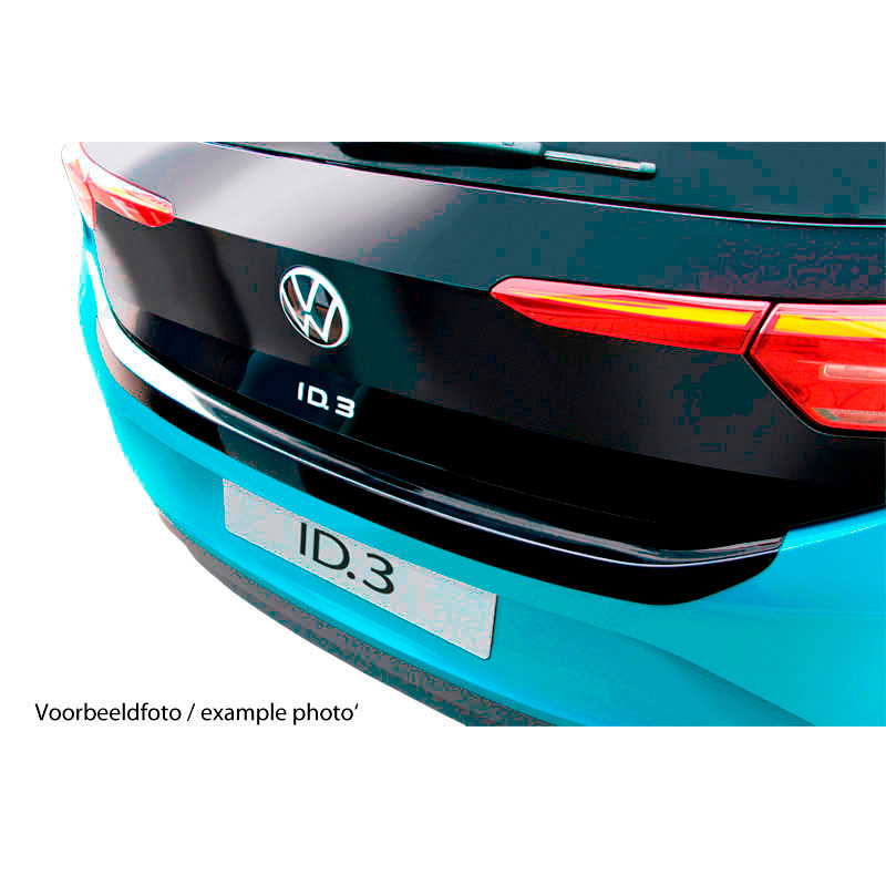ABS Rear bumper protector  MG 3 Facelift 2018-2023 Gloss black