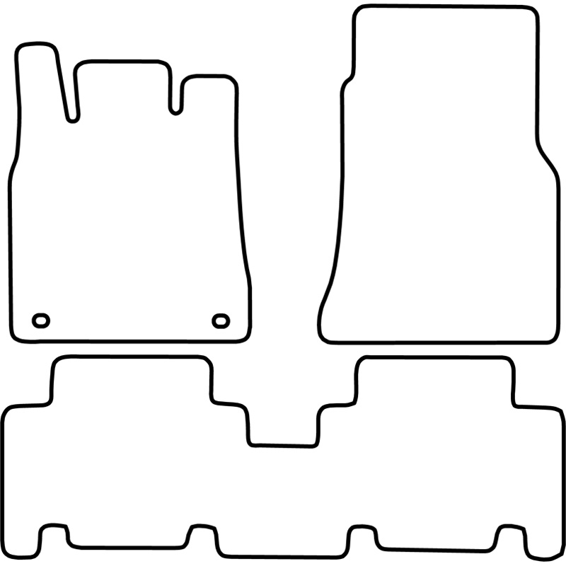 Automatten  Mercedes A Klasse 2001-2004