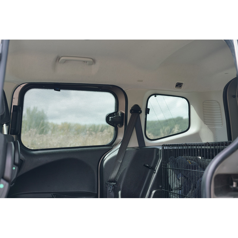 Set Car Shades  Ford Tourneo Courier 2014-2023 (with hinged opening windows) (6-pieces)