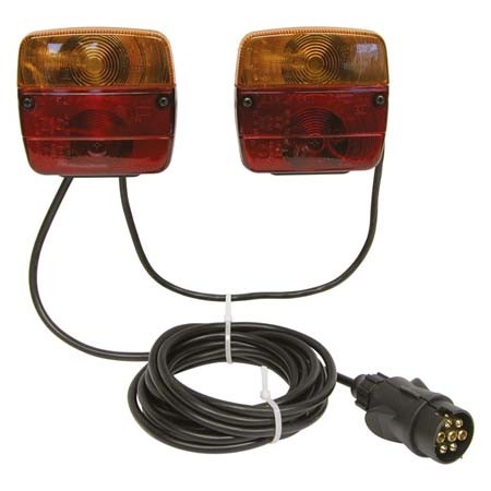 Verlichtingskit magneet onverpakt 7p 4,5m