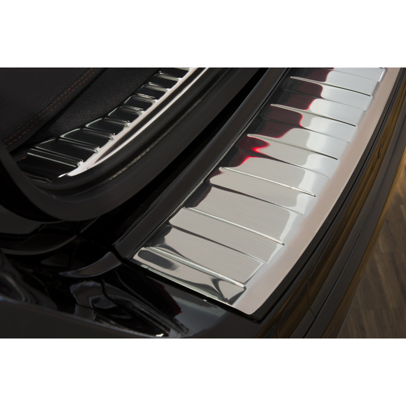 RVS Achterbumperprotector  Volvo XC60 2013-2016 'Ribs'