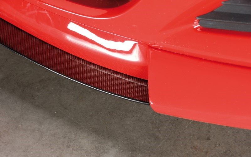 Spoilerzwaard Carbon voor Voorspoilerlip Opel Astra H GTC Rieger