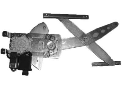 raammechanisme, 3 drs, incl motor, rechts Opel Corsa C, 2000-200